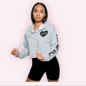 NWOT Machine Gun Kelly’s 27 Club Cropped Hoodie